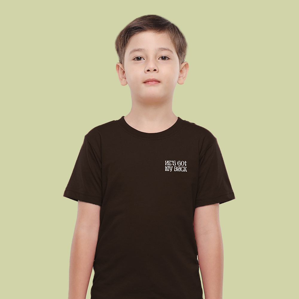 Little Levites He's Got My Back  - Brown